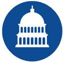 Icon depicting US Capitol dome